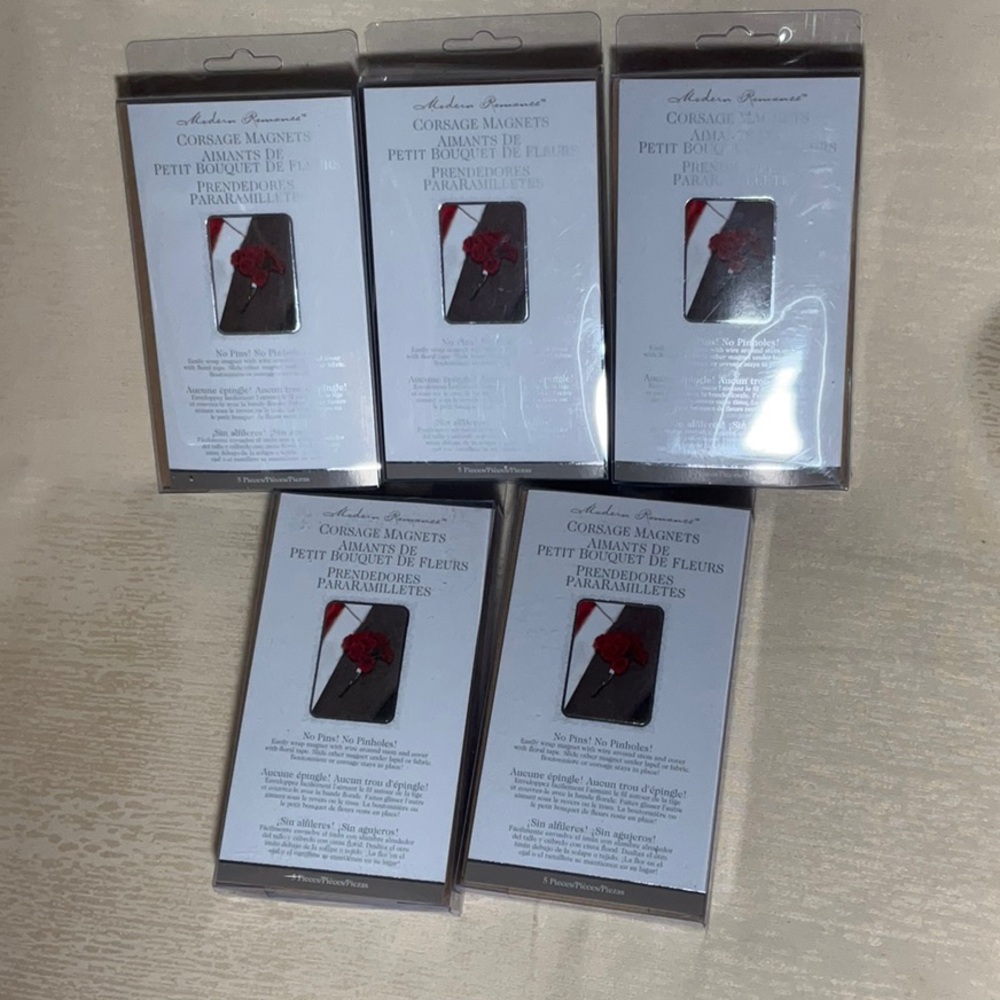 Corsage Magnets-5 packages